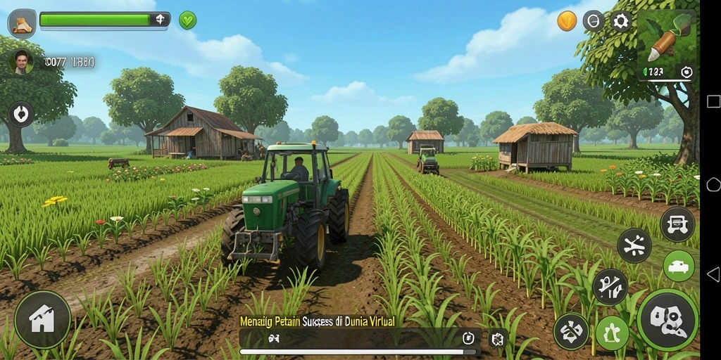 Tampilan gameplay <strong>C0077</strong> yang menarik dan penuh warna.