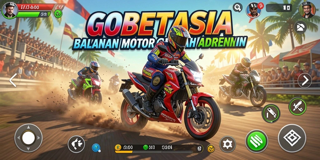 Tampilan gameplay GOBETASIA yang seru dan mendebarkan.