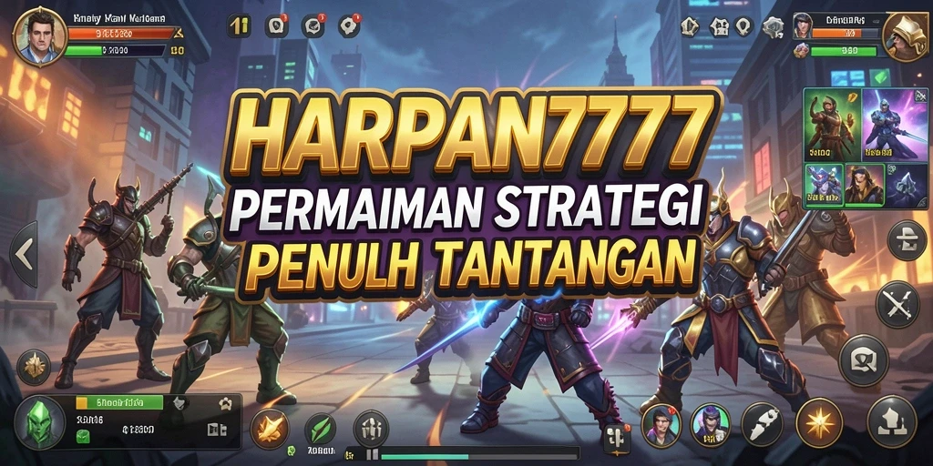 Tangkapan layar gameplay HARAPAN777 yang mendebarkan dan strategis.
