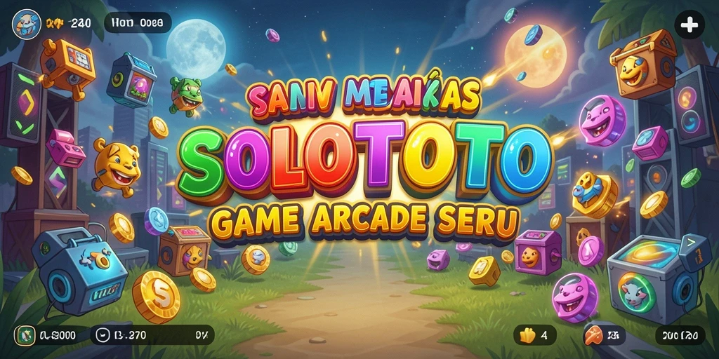 Tampilan gameplay menarik dari SOLOTOTO yang penuh warna.