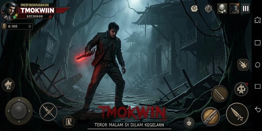 Menjelajahi lorong gelap yang memicu ketegangan.